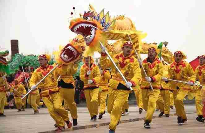 chinese Dragon Dance
