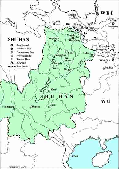 shu han three kingdoms