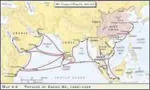 Zheng He/Ma He: Chinese Explorers In The 1400s