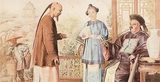 Queue  Illustrating Chinese Exclusion